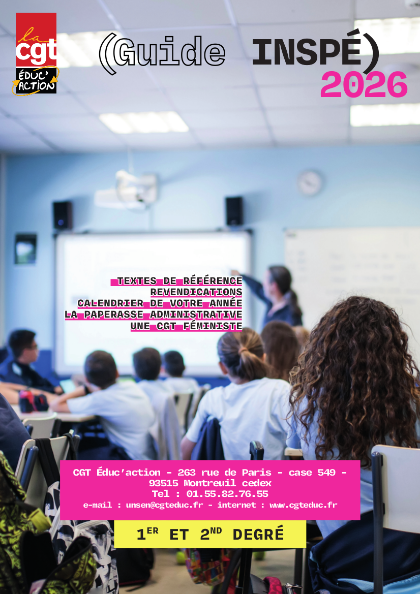 logo Guide stagiaires et élèves fonctionnaires 2026-2027